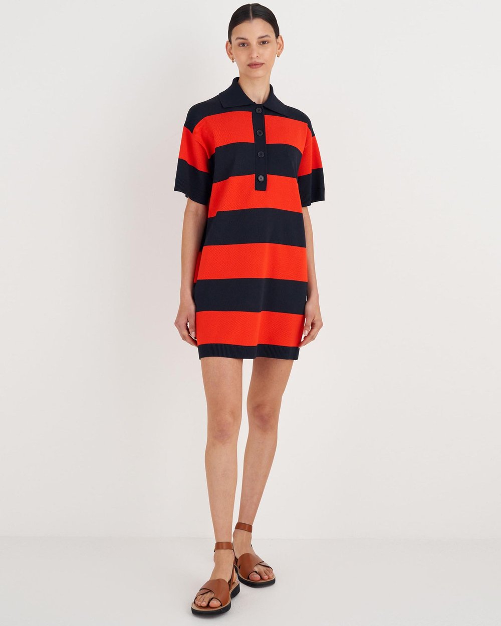 Short Sleeve Rugby Dress