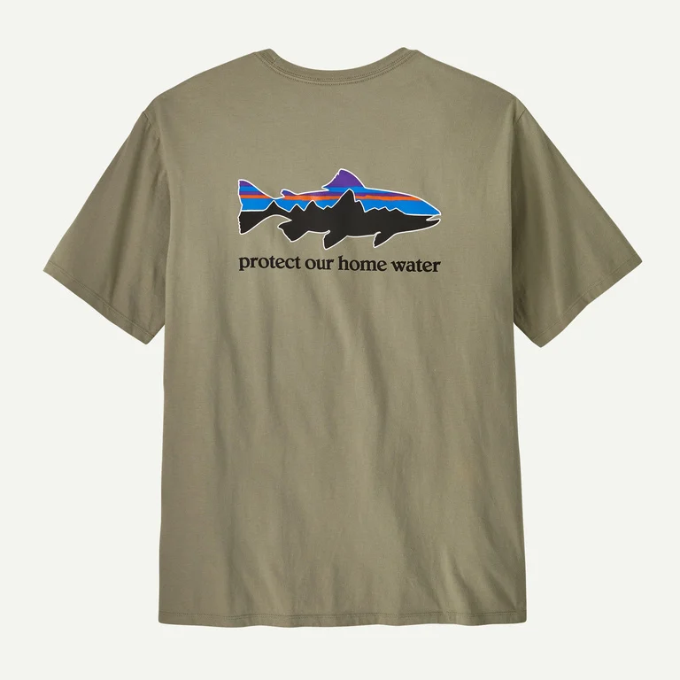 Patagonia Men's Home Water Trout Organic Cotton T-Shirt