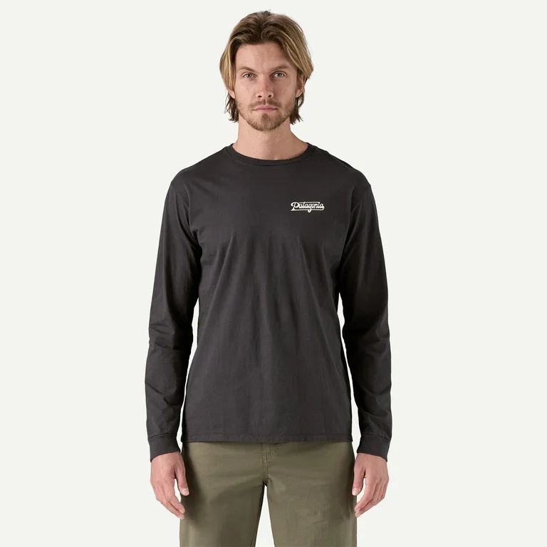 Patagonia Men's Long-Sleeved Glider Type Organic Cotton T-Shirt