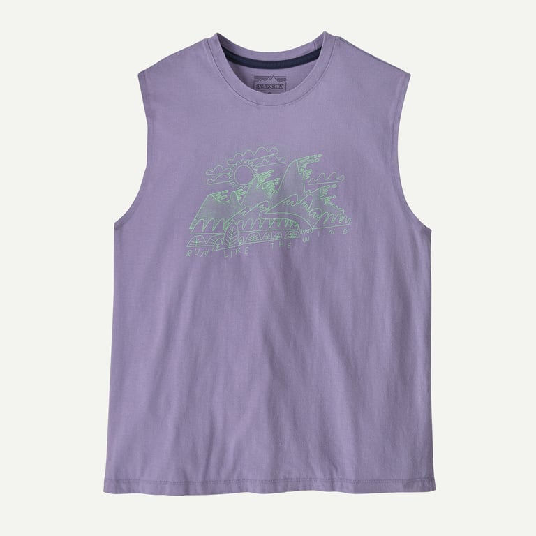 Patagonia Women's Wind Runner Boxy Organic Cotton Tank Top
