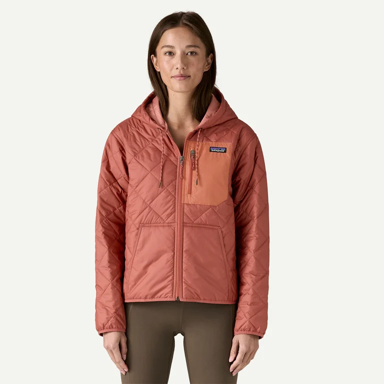 Patagonia Women's Diamond Quilted Insulated Bomber  Hoody