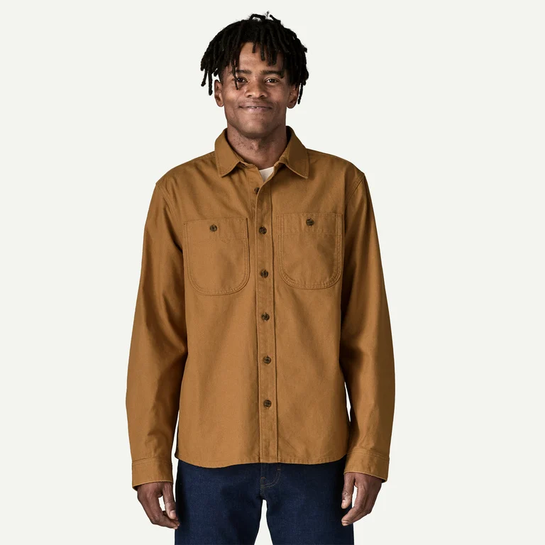 Patagonia Men's Point Reyes Cotton Canvas Shirt