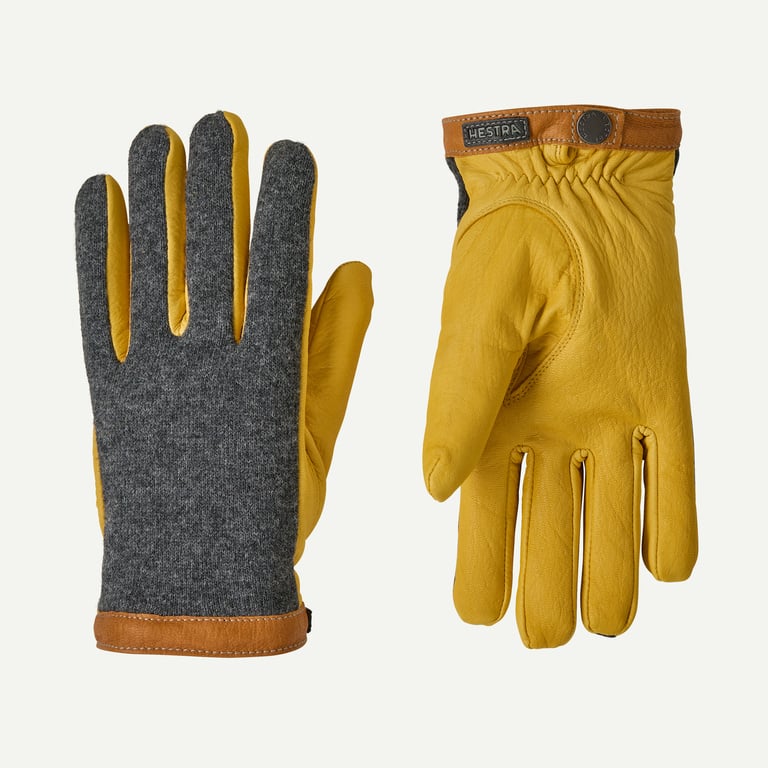 Hestra&reg; Deerskin Wool Tricot Gloves