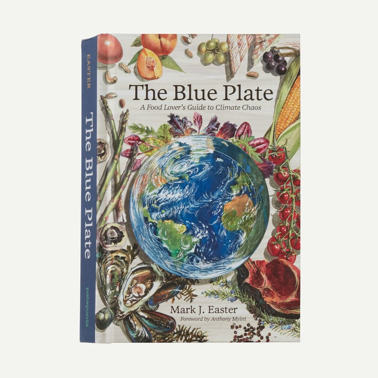 The Blue Plate: A Food Lover's Guide to Climate Chaos (Hardcover Book)