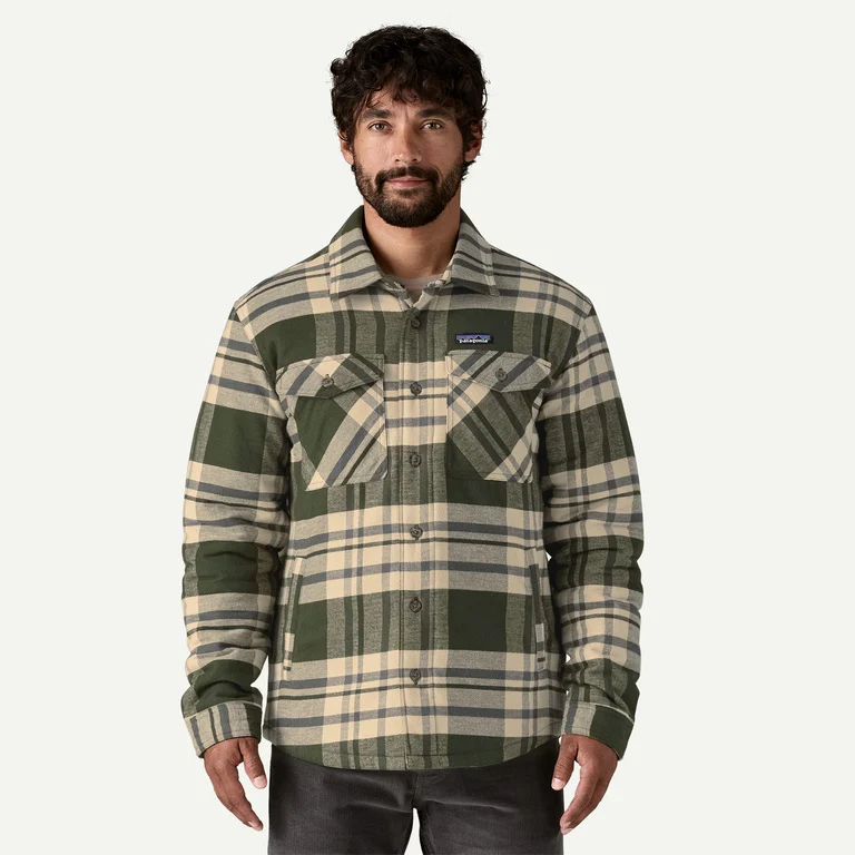 Patagonia Men's Lightweight Insulated Fjord Flannel Shirt