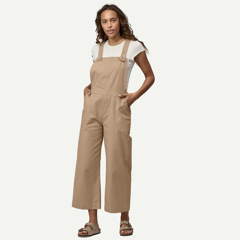 Patagonia Women's Stand Up&reg; Canvas Cropped Overalls