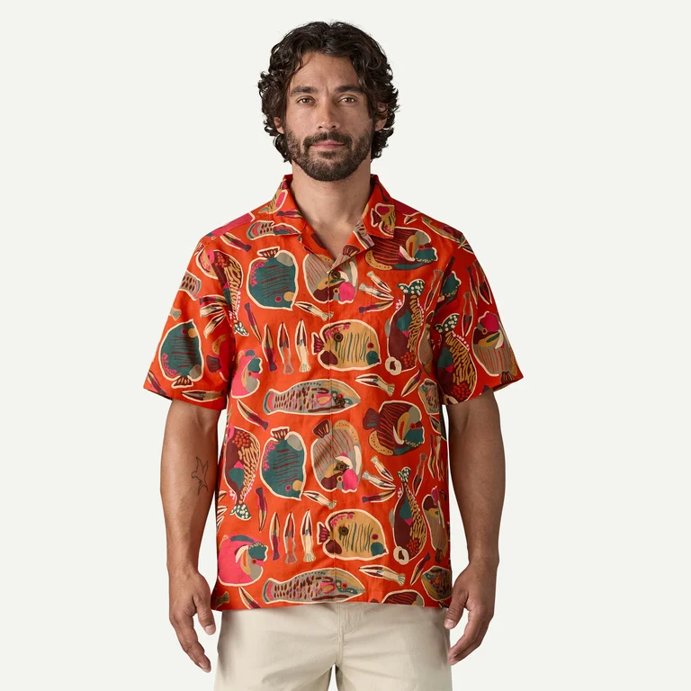 Patagonia Men's Tidal Threads Button-Down Camp Shirt