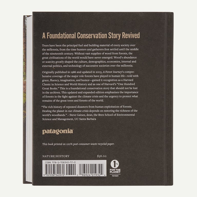 A Forest Journey: The Role of Trees in the Fate of Civilization by John Perlin (hardcover book)