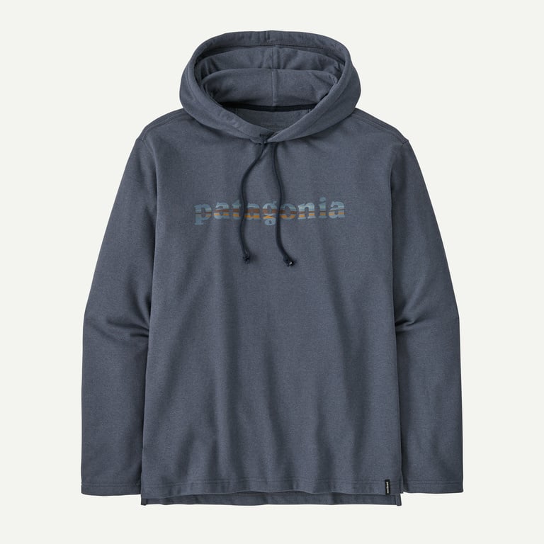 Patagonia Men's Lightweight '73 Text Logo Wildrise Fleece Hoody