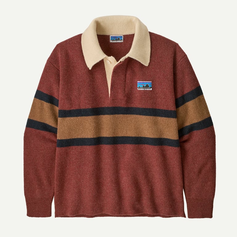 Patagonia Recycled Wool-Blend Rugby Sweater