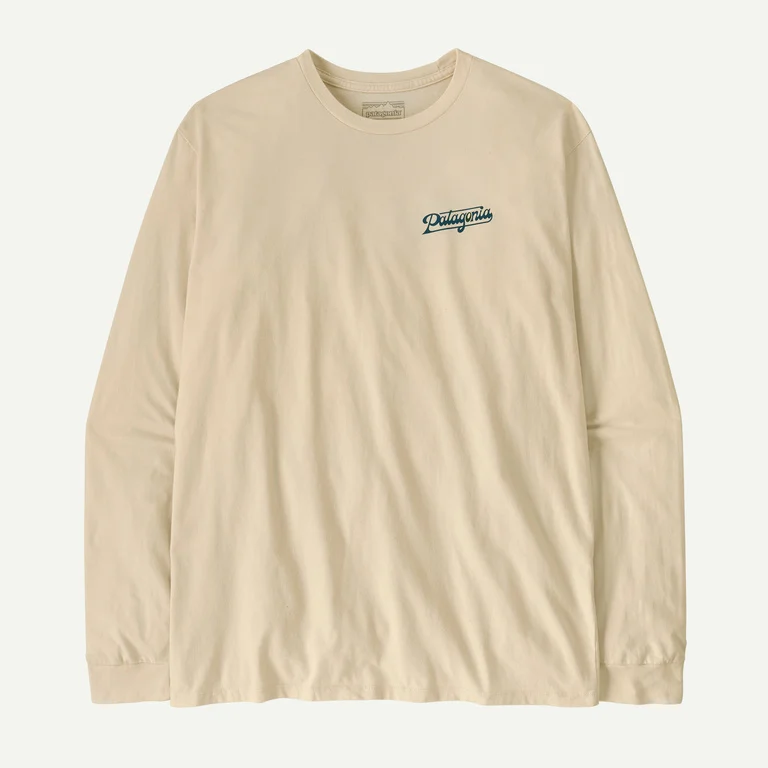 Patagonia Men's Long-Sleeved Glider Type Organic Cotton T-Shirt