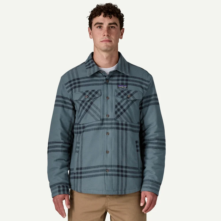 Patagonia Men's Lightweight Insulated Fjord Flannel Shirt