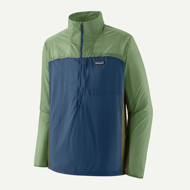 Patagonia Men's Houdini&reg; Stash 1/2-Zip Windbreaker Pullover