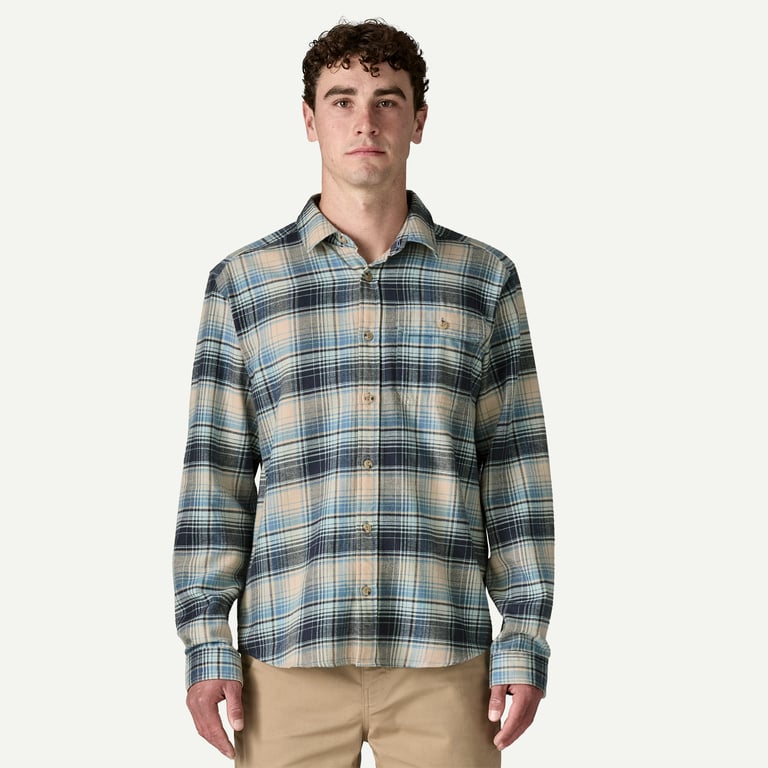 Patagonia Men's Long-Sleeved Lightweight Fjord Flannel Shirt
