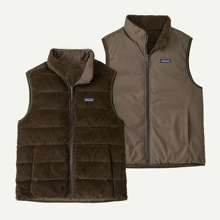 Patagonia Reversible Cotton Down Vest