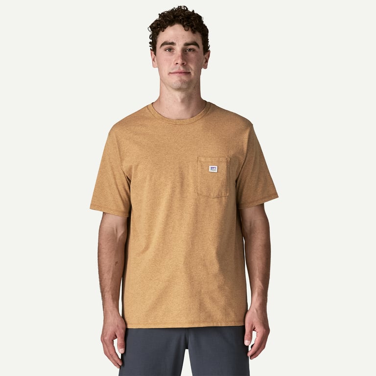 Patagonia Men's Shop Sticker Pocket Responsibili-Tee&reg;