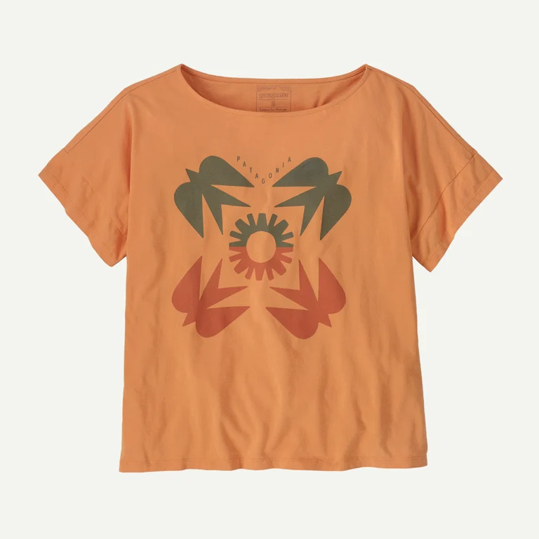 Patagonia Women's Sunfirst Relaxed Drop-Sleeve Organic Cotton T-Shirt
