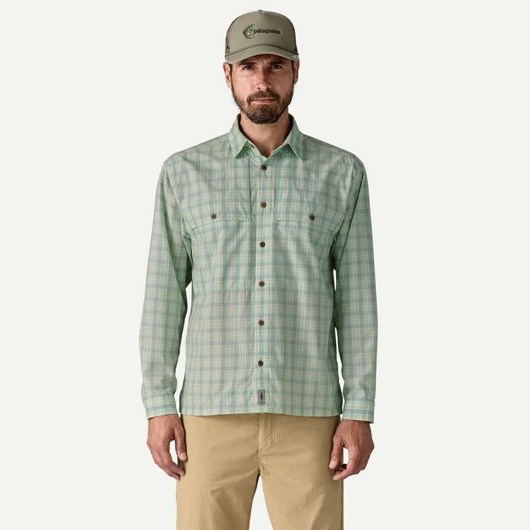 Patagonia Men's Long-Sleeved Island Hopper Fishing Shirt