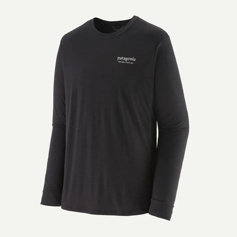Patagonia Men's Long-Sleeved Capilene&reg; Cool Merino Blend Graphic Shirt