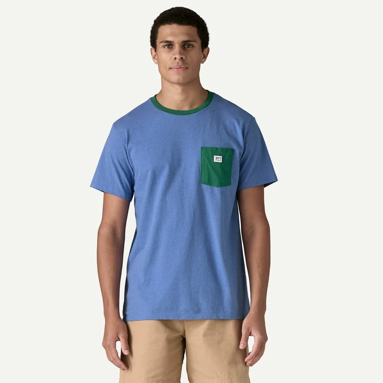 Patagonia Shop Sticker Pocket Responsibili-Tee&reg;