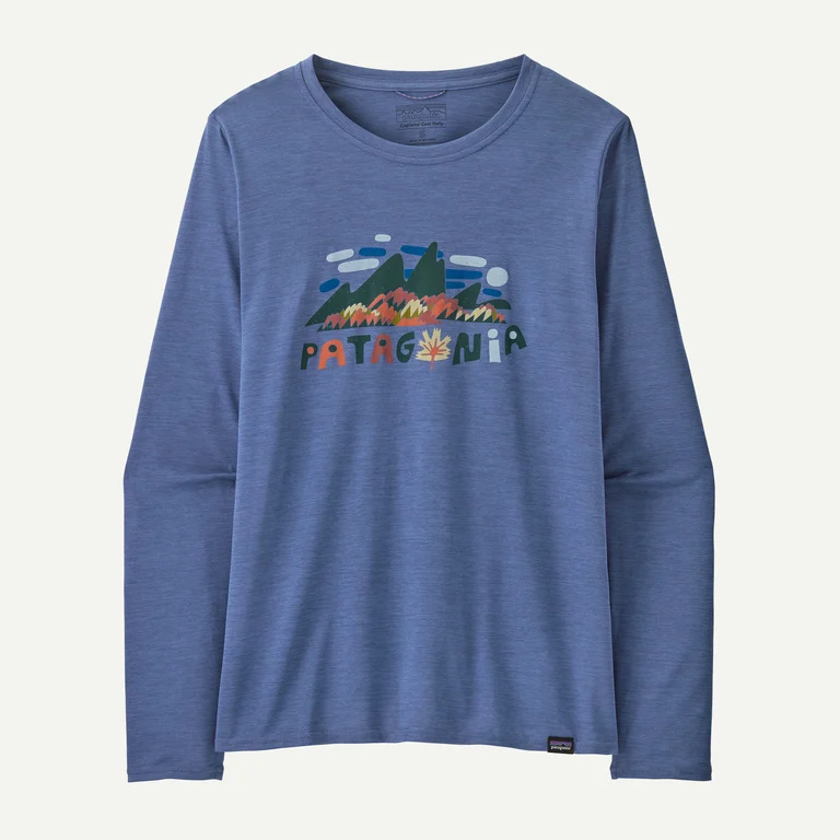 Patagonia Women's Long-Sleeved Capilene&reg; Cool Daily Graphic Shirt