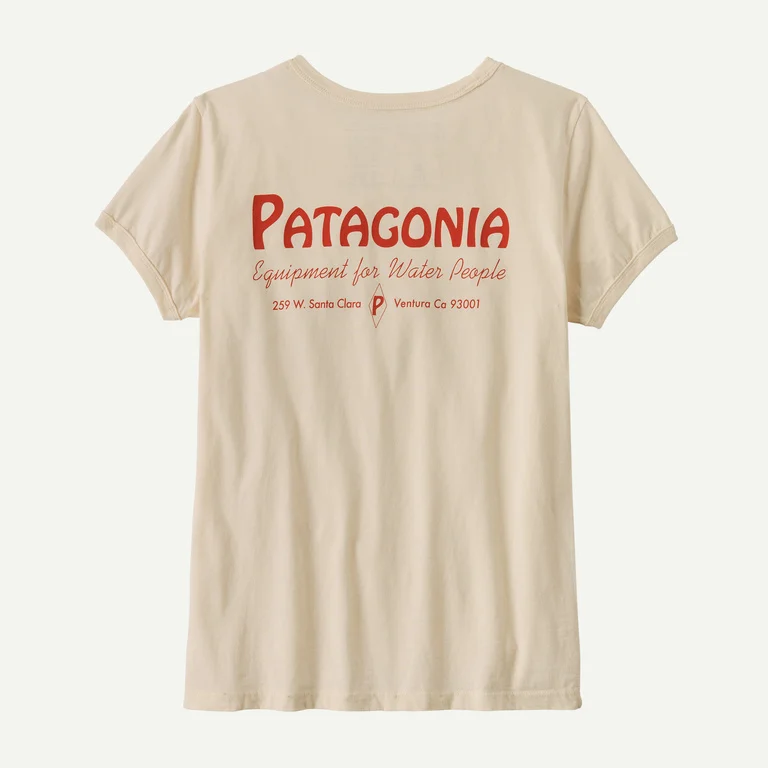 Patagonia Women's Water People Organic Cotton Ringer Tee