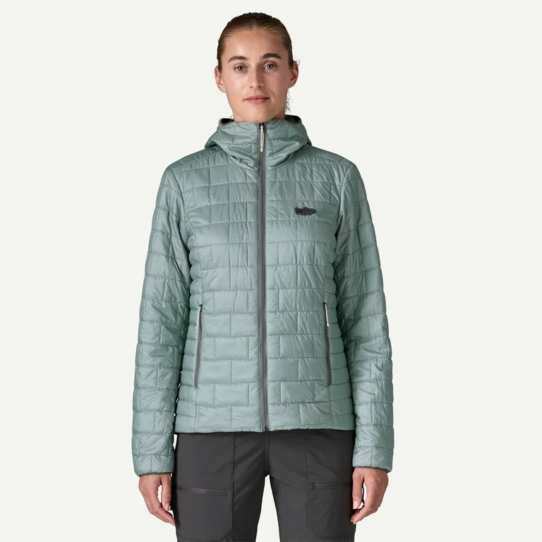 Patagonia Women's Nano Puff&reg; Fitz Roy Trout Insulated Hoody