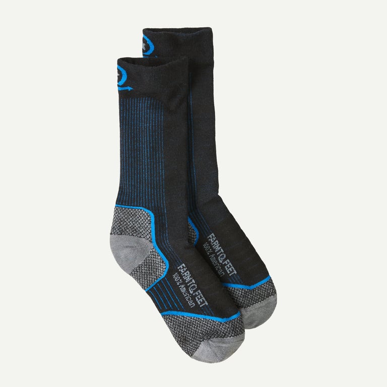 Farm to Feet&reg; Damascus Light Targeted Cushion Crew Socks