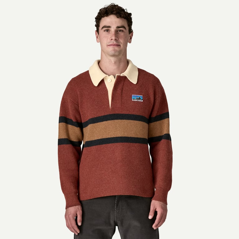 Patagonia Recycled Wool-Blend Rugby Sweater