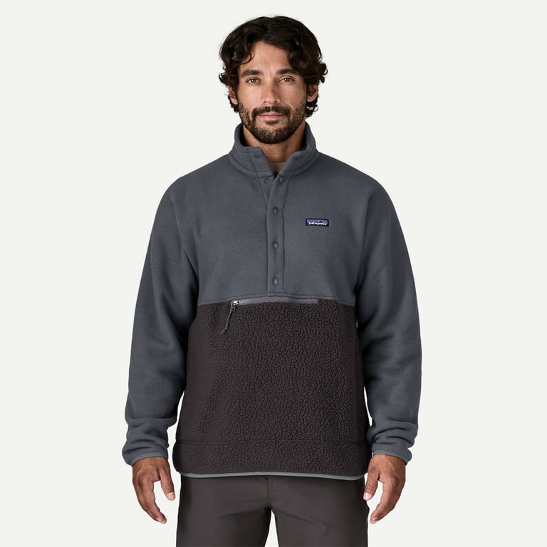 Patagonia Men's Retro Pile Half-Snap Fleece Pullover