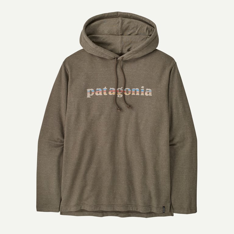 Patagonia Men's Lightweight '73 Text Logo Wildrise Fleece Hoody