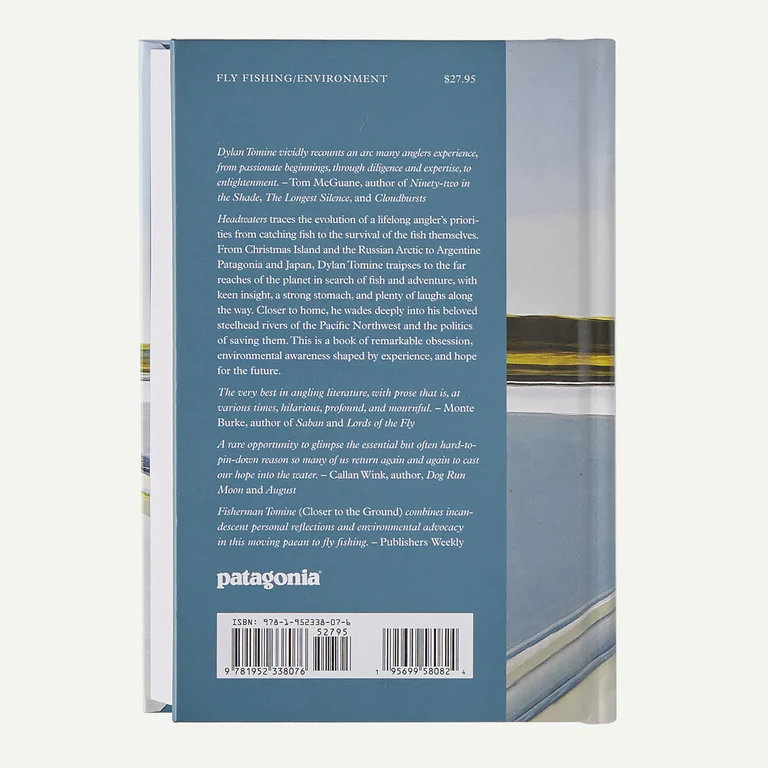 Headwaters: The Adventures, Obsession, and Evolution of a Fly Fisherman by Dylan Tomine (hardcover book)