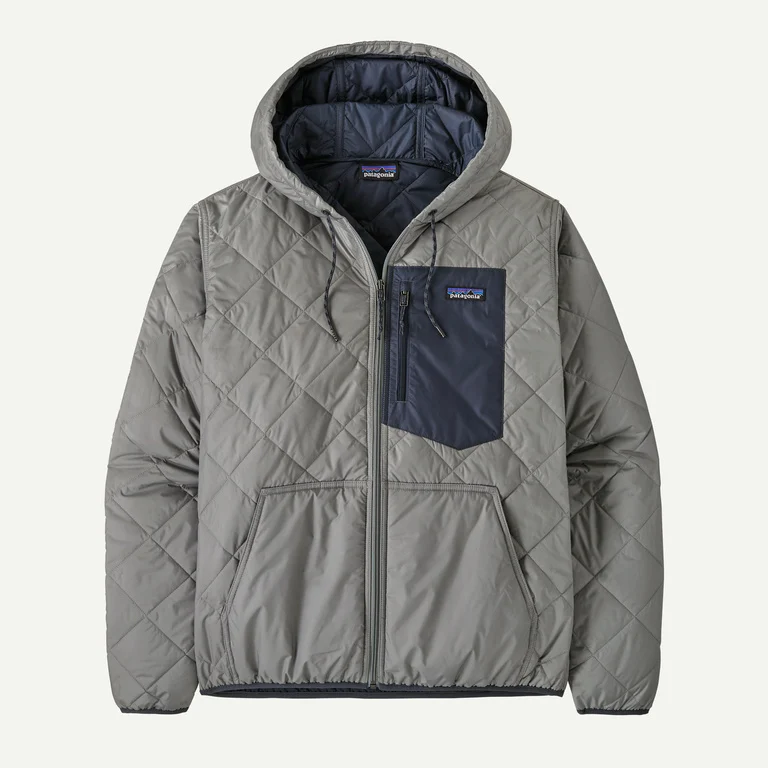 Patagonia Men's Diamond Quilted Bomber Insulated Hoody