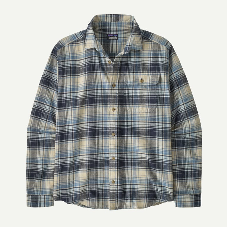 Patagonia Men's Long-Sleeved Lightweight Fjord Flannel Shirt