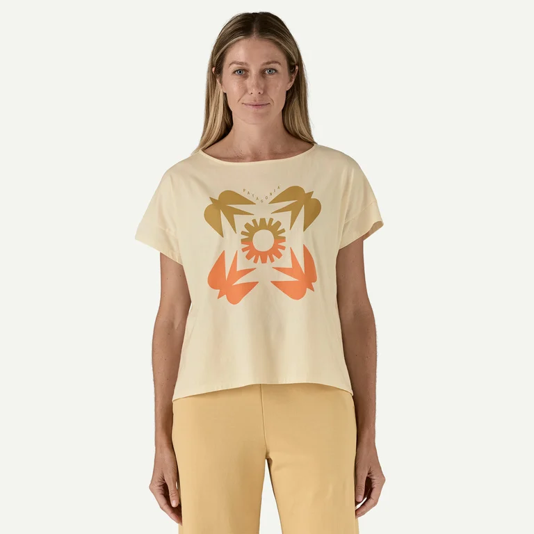 Patagonia Women's Sunfirst Relaxed Drop-Sleeve Organic Cotton T-Shirt