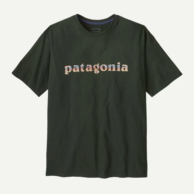 Patagonia Men's '73 Text Logo Organic Cotton T-Shirt