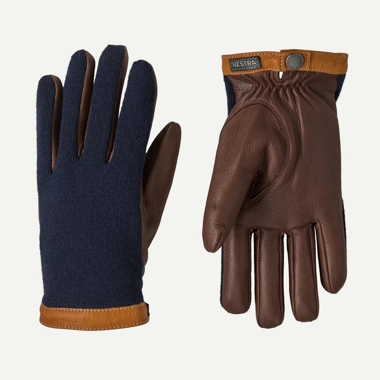 Hestra&reg; Deerskin Wool Tricot Gloves