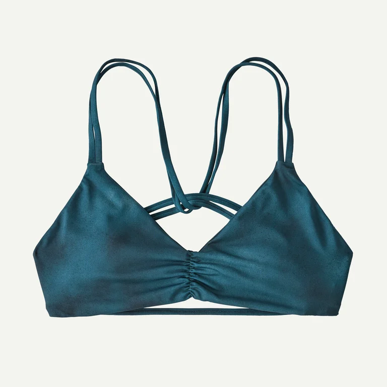Patagonia Women's Reversible Seaglass Bay Halter Bikini Top
