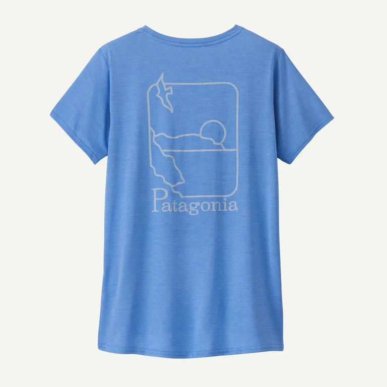 Patagonia Women's Capilene&reg; Cool Daily Graphic Shirt - Waters