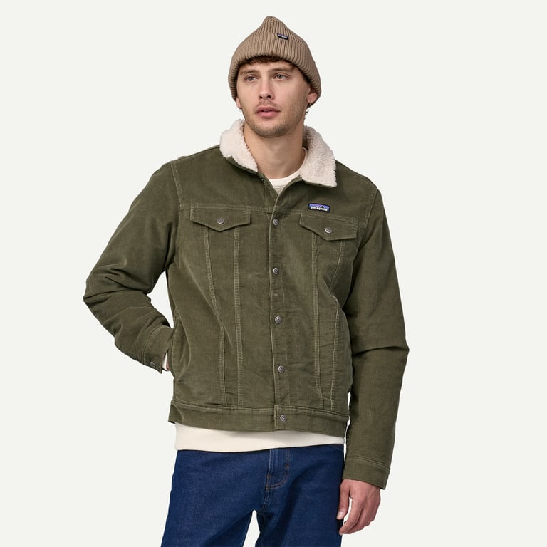 Patagonia Men's Fleece Pile-Lined Trucker Jacket