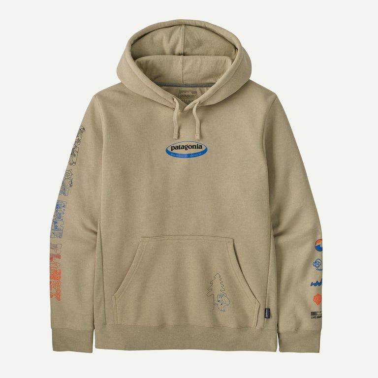 Patagonia Long Way 'Round Uprisal Fleece Hoody