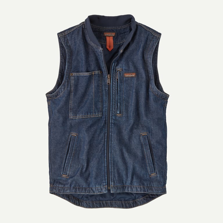 Patagonia Men's Insulated Work Denim Vest