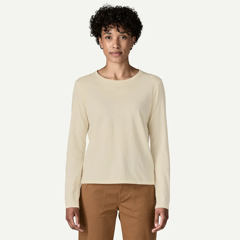Patagonia Women's Long-Sleeved Regenerative Organic Certified&reg; Cotton Tee