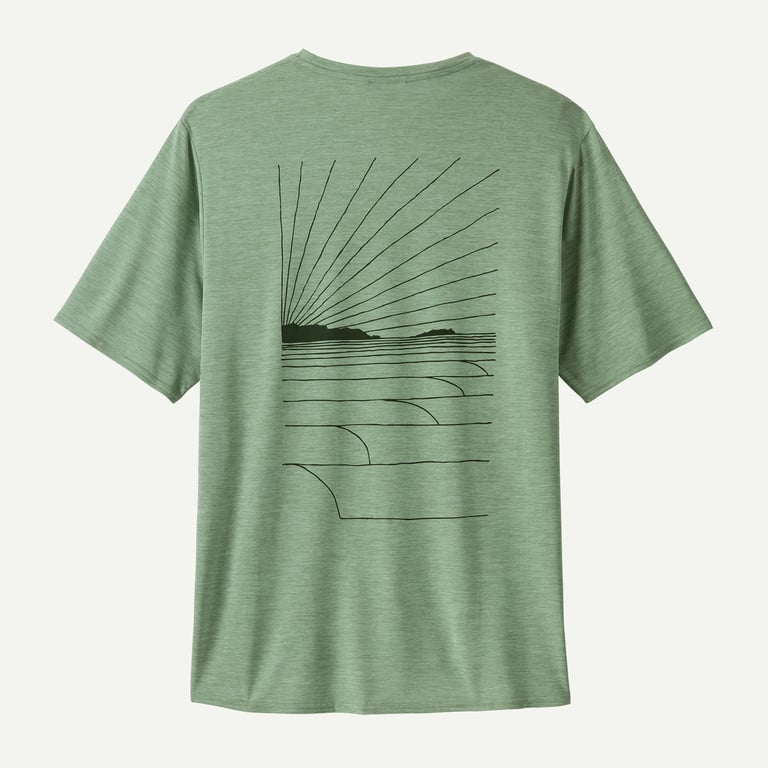 Patagonia Men's Capilene&reg; Cool Daily Graphic Shirt - Waters