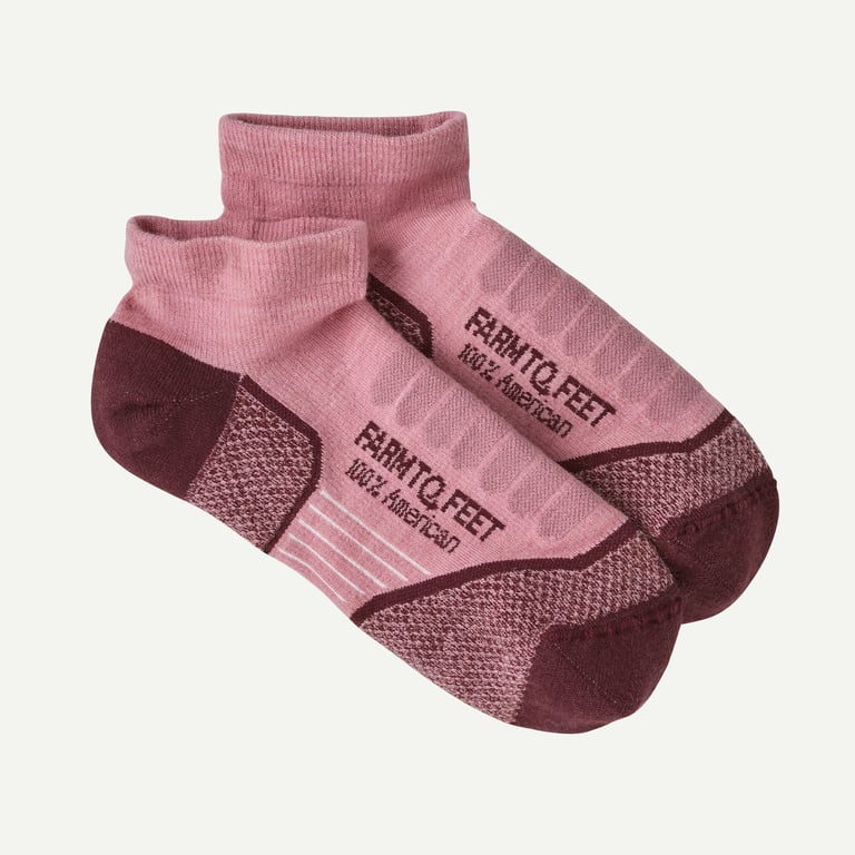 Farm to Feet&reg; Damascus Light Targeted Cushion Low Socks