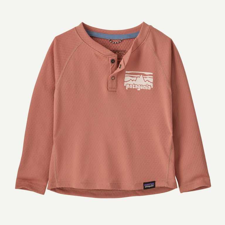 Patagonia Baby Capilene&reg; Midweight Baselayer Henley Shirt
