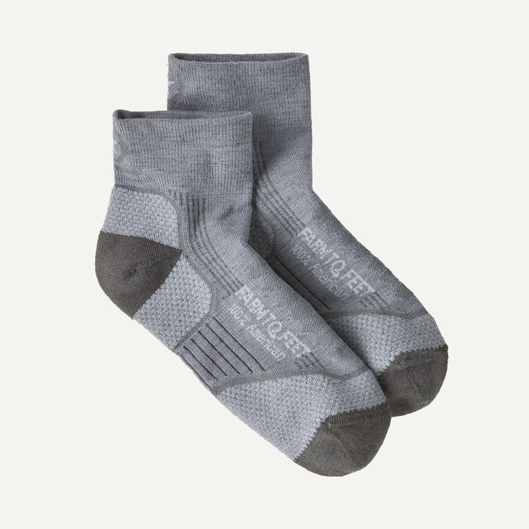 Farm to Feet&reg; Damascus Light Targeted Cushion Quarter Socks