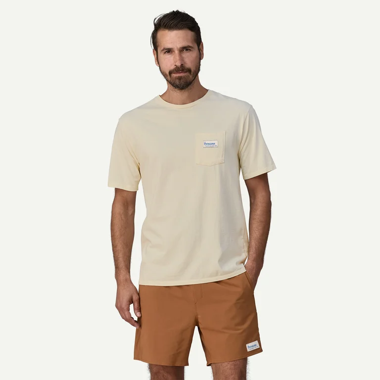 Patagonia Men's Water People Organic Cotton Pocket T-Shirt