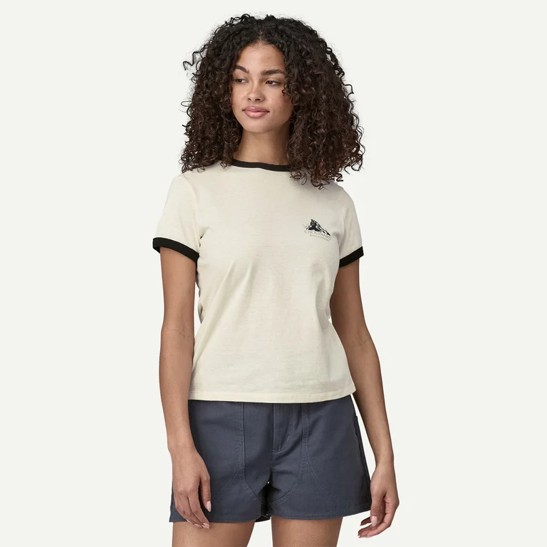 Patagonia Women's Chouinard&reg; Crest Ringer Responsibili-Tee&reg;