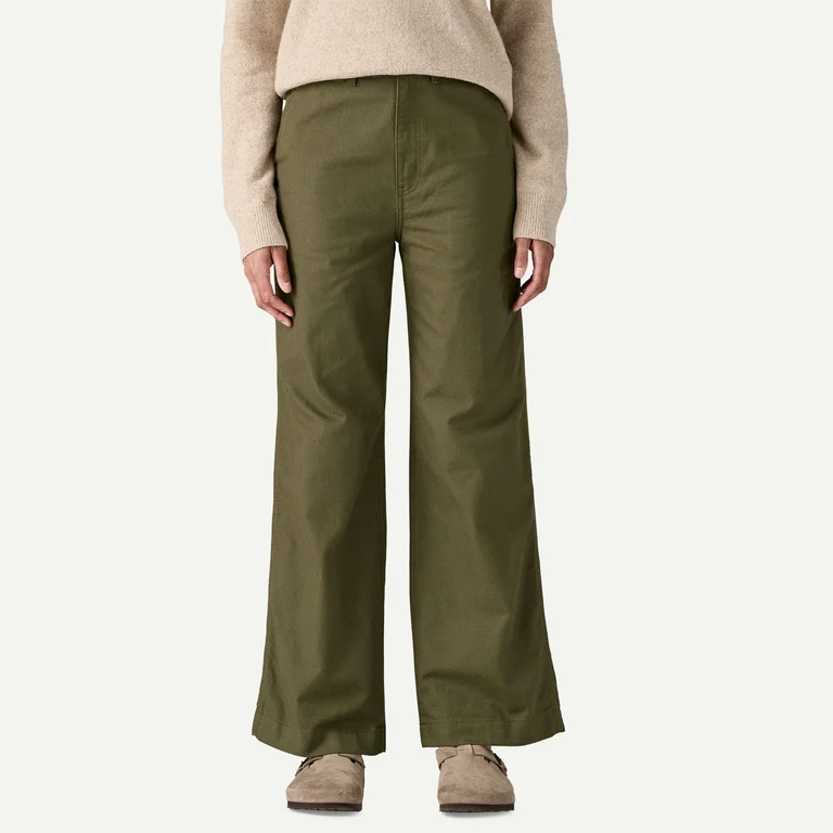 Patagonia Women's Point Reyes Canvas Wide-Leg Pants